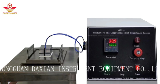 Appareil de contrôle conducteur et compressif ASTMF1060-2018 de résistance thermique