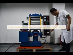 Vulcanisateur plat 25T pour le pressage de divers produits moulés 350×350mm