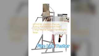 Testeur de laboratoire d'incendie ASTM E162 Chaleur radiante