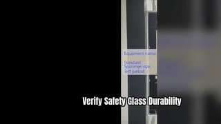 Chambre d'essai de durabilité du verre de sécurité feuilleté