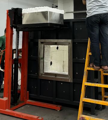 Tests de processus précis rendus possibles ODM Structural Fire Test Furnace Support personnalisé