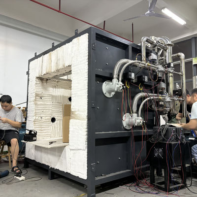 Forneau d'essai de revêtement à l'épreuve du feu de structure en acier