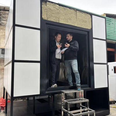 Machine de vieillissement en extérieur pour isolateurs avec tests multi-contraintes