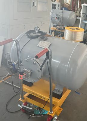 ASTM E1996-2008 Équipement d'essai de matériaux de construction Cannon résistant à l'impact des missiles