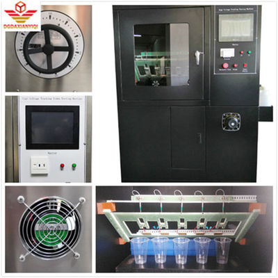 Iec60587 Équipement d'essai de caoutchouc, machine de suivi du plan incliné et de test d'érosion