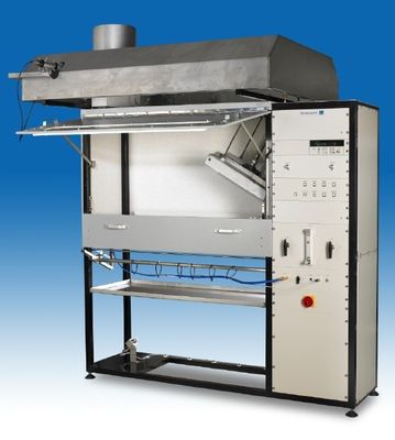 Équipement d'essai au feu de flux de chaleur radiante pour revêtements de sol selon la norme ISO 9239-1