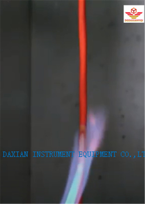 Équipement d'essai de l'inflammabilité DAXIAN garantissant la conformité avec la norme IEC60332-1-1