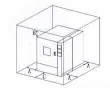 DX8790 Chambre d'essai de dioxyde de soufre pour des essais environnementaux précis