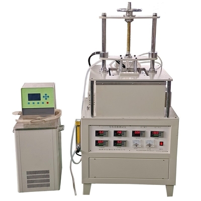 Test de conductivité thermique de la machine à plaque appliquée à la conductivité thermique des spécimens secs d'argile et de sable