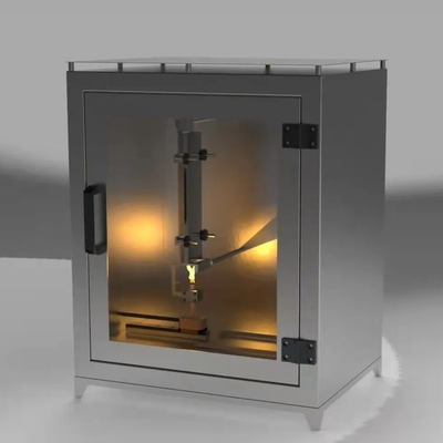 Machine d'essai de l'inflammabilité verticale pour la détermination des performances de combustion des matériaux non métalliques