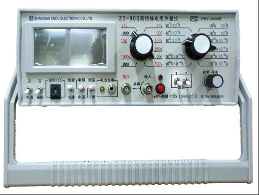 90G Instrument de mesure de la résistance à l'isolation élevée Profil du produit Pour les essais en génie de la construction, laboratoire