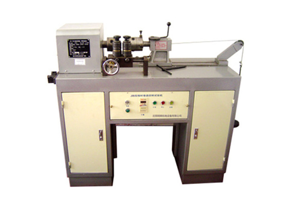Machine d'essai de torsion par enroulement de fil pour effectuer des essais de torsion et de enroulement sur des tiges de cuivre