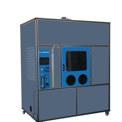 Équipement d'essai de combustion Chambre d'essai de combustion verticale et horizontale, grand cabinet de combustion