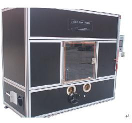 Équipement d'essai de combustion Chambre d'essai de combustion verticale et horizontale, grand cabinet de combustion