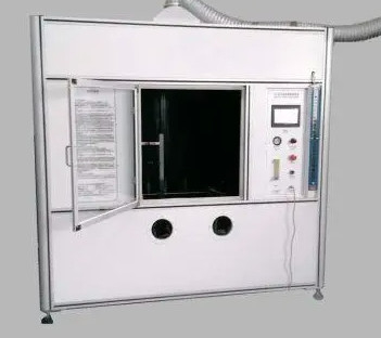 UL1581 Machine d'essai de combustion Chambre de combustion large horizontale verticale