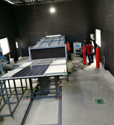 Machine d'essai de flamme intermittente pour les bâtiments photovoltaïques intégrés ASTM E 108