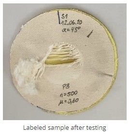 EN17092-1 Machine d'essai de résistance à l'abrasion