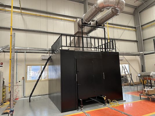 BS476-7 Matériaux de construction Équipement d'essai de laboratoire Appareil d'essai de propagation de la flamme de surface Machine d'inflammabilité