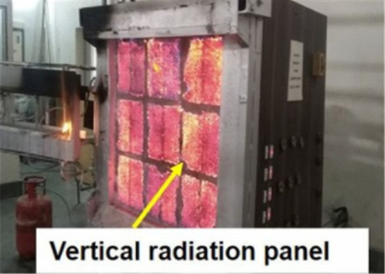BS476-7 Matériaux de construction Équipement d'essai de laboratoire Appareil d'essai de propagation de la flamme de surface Machine d'inflammabilité