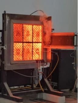 BS476-7 Matériaux de construction Équipement d'essai de laboratoire Appareil d'essai de propagation de la flamme de surface Machine d'inflammabilité