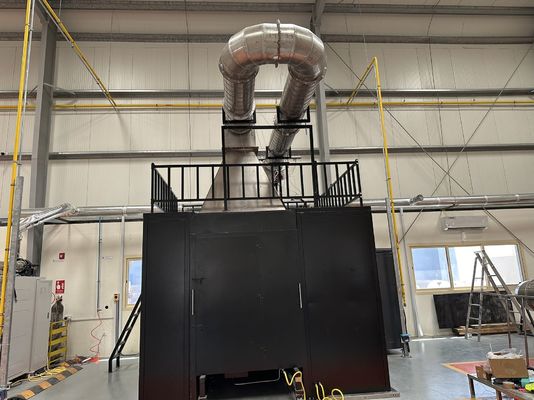 EN 13823 Machine d'essai du feu de laboratoire SBI pour un seul article brûlant