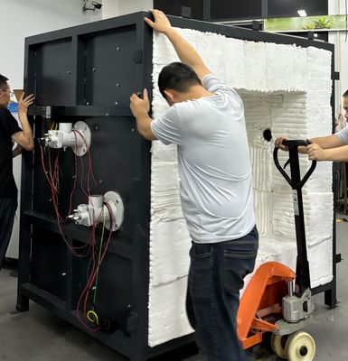 Four à essai d'échantillons coupe-feu pour structure en acier