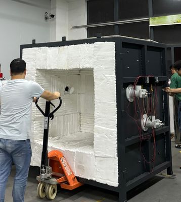 Tests de processus précis rendus possibles ODM Structural Fire Test Furnace Support personnalisé