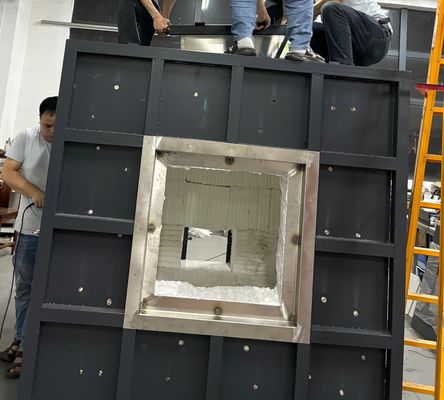 Four à résistance au feu à haute température personnalisé en acier inoxydable