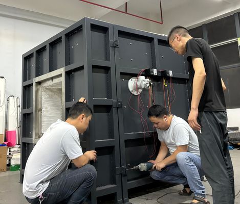 Four à essai de revêtement ignifuge pour structure en acier de haute précision