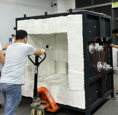 Forneau d'essai de revêtement à l'épreuve du feu de structure en acier