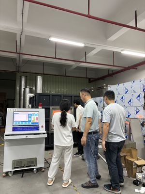 Forneau d'essai de revêtement à l'épreuve du feu de structure en acier