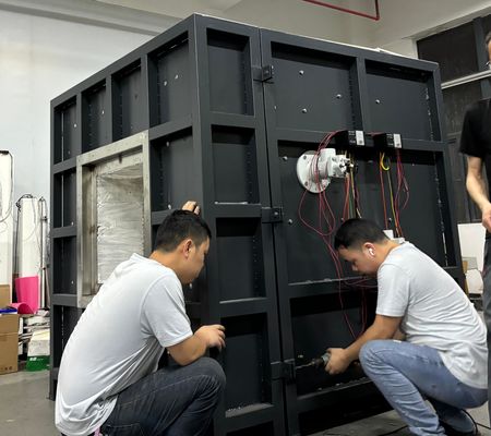 Forneau d'essai de revêtement à l'épreuve du feu de la structure en acier DX