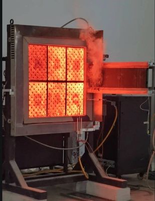Forneau d'essai de revêtement à l'épreuve du feu de la structure en acier DX