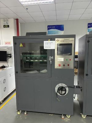 Obtenez des résultats précis DX8427 Machine d'essai de matériaux isolants 6-10 heures de temps d'essai Électrode de 0,5 mm d'épaisseur