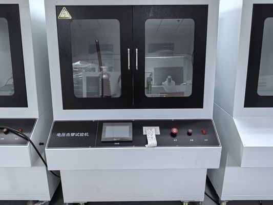 DX8388 Matériau isolant solide Machine d'essai de résistance électrique Conception d'estampage à chaud 1% de précision