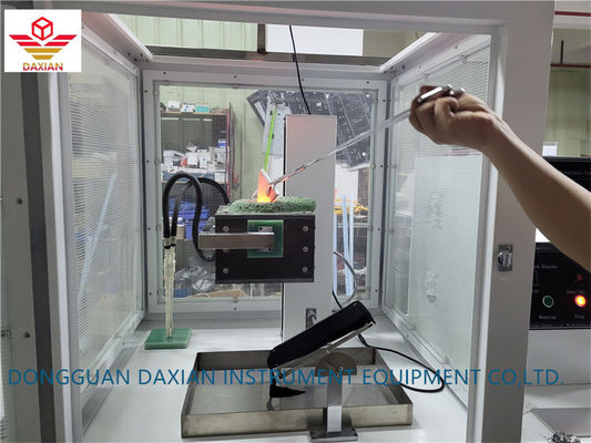 Vêtements de protection Testeur de résistance aux éclaboussures des métaux fondus liquides selon la norme ISO9185