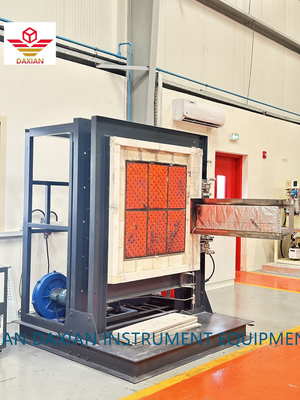 BS EN 13823 Épreuve de laboratoire SBI Épreuve des matériaux de construction des machines Épreuve de l'appareil d'essai des éléments à combustion unique