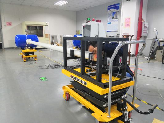 ASTM E1996-2008 Équipement d'essai de matériaux de construction Cannon résistant à l'impact des missiles