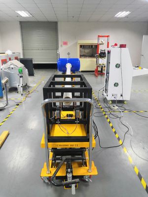 ASTM E1996-2008 Équipement d'essai de matériaux de construction Cannon résistant à l'impact des missiles