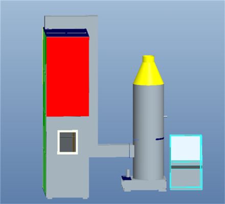 Appareil d'essai de combustion de faisceaux de fils et câbles, machine d'essai de fils et câbles en faisceaux installés verticalement
