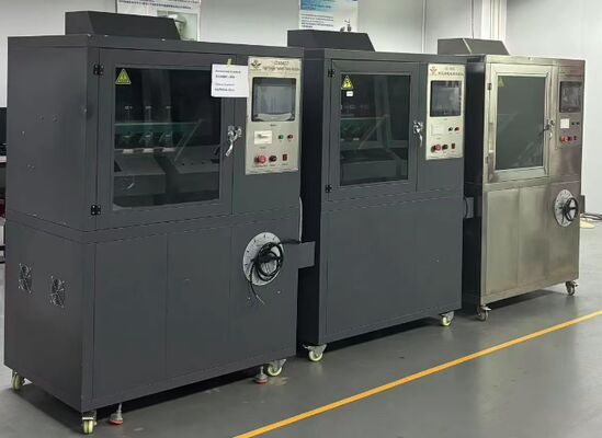 La machine d'essai d'étincelles de fuite haute tension est strictement conçue et fabriquée conformément à GB/T6553-2003 et 1EC60587-1984.