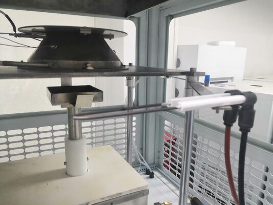 Appareil de test de calorimètre à cône ISO 5660-1 pour le taux de dégagement de chaleur, équipement d'essai au feu pour matériaux de construction