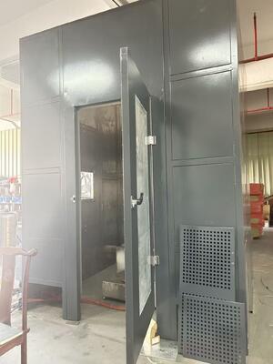 Équipement de test de flamme de plateau vertical pour câbles groupés UL1685 20 kW Chambre 2438 mm IEEE 1202