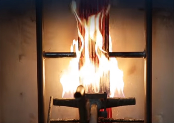 Fil et câble liant l'appareil de contrôle de combustion de la machine d'essai du feu AC220V