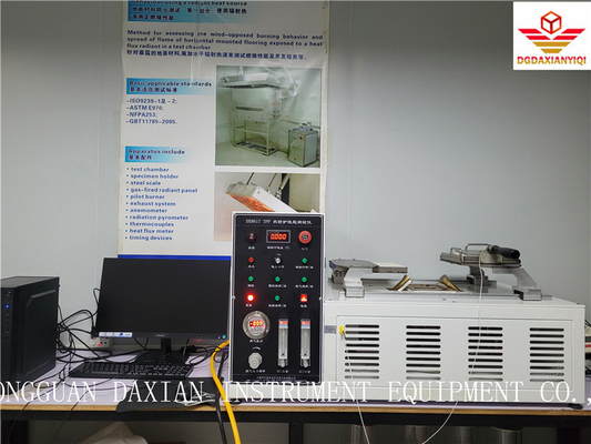 La norme ISO9001 a certifié la capacité de la machine d'essai du feu de TPP 0.8m3