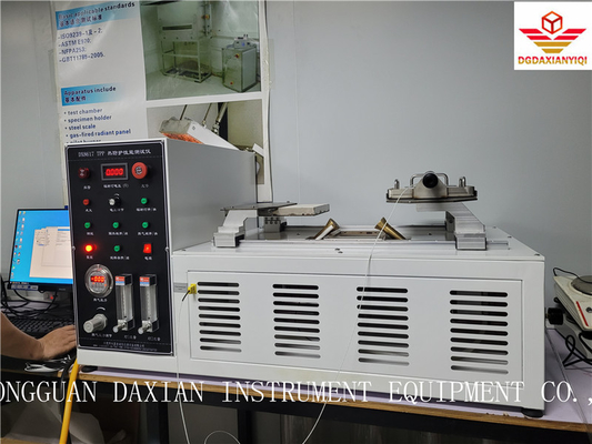 Machine d'essai de laboratoire TPP pour la résistance au feu selon la norme ASTM F2700