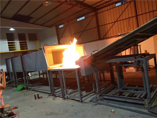 Équipement d'essai d'incendie pour les matériaux de construction
