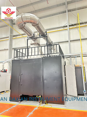 Appareil de test SBI EN 13823 Machine d'essai au feu pour article unique en laboratoire